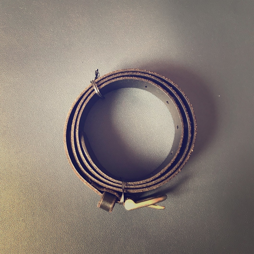 Fossil Leather Belt Size 34